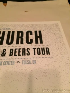 Eric Church - 2012 Poster Print Third Alert Designs Tulsa, OK Signed And #'ed -Art Poster Store 12 23167b56 a944 47d9 a3c6 4fc125f60ab8