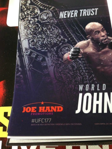 UFC 177 -2014 Poster Print Dillashaw Vs. Barao II 2 MMA 5 UFC 177 -2014 Poster Print Dillashaw Vs. Barao II 2 MMA - Image 5