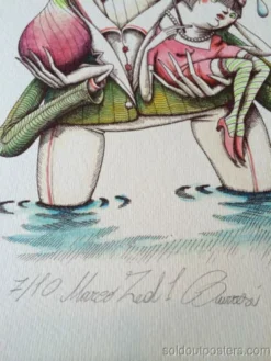 Onions And Women Make Me Cry 2014 Zed1 Poster Print SIGNED #'d Hand Embellished -Art Poster Store 12 4a703ea3 7be9 43f2 8d70 359076335171