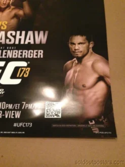 UFC 173 - 2014 Poster Renan Barao Vs TJ Dillshaw Lawler Vs. Ellenberger Print MGM -Art Poster Store 12 ccb83fb2 8619 4271 b4db 92c587de21b6