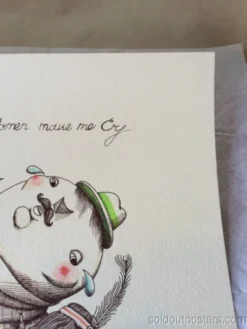 Onions And Women Make Me Cry 2014 Zed1 Poster Print SIGNED #'d Hand Embellished -Art Poster Store 12 e164adf7 1f3e 4486 9431 cfd5787be2b7