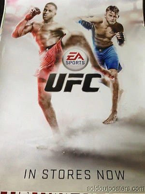 UFC Poster Print MMA Mixed Martial Arts EA Sports Promo Poster 1 UFC Poster Print MMA Mixed Martial Arts EA Sports Promo Poster