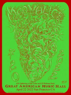 Moonalice - 2022 John Seabury Poster San Francisco, CA M1278