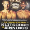 Boxing - 2015 Klitschko Vs Jennings Poster
