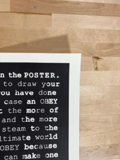 This Is A Poster - 2006 Shepard Fairey Poster Obey Art Print -Art Poster Store 2C1536C9 9738 4E97 A3C0 F0A0E7773E9C scaled