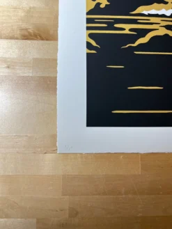 Fire In The Night (GOLD) - 2025 Cleon Peterson Art Print -Art Poster Store 6D44B76F 8E71 488C 8516 CA8AF8E1C9E6 scaled