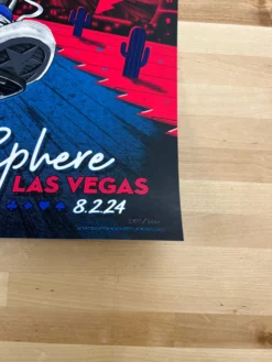 Dead & Company - 2024 Darin Shock Poster Las Vegas, Nevada Sphere White Swirl FOIL -Art Poster Store 7E81E729 7B47 4C6B B39C B7785E6F55E6 scaled