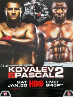 Boxing - 2015 Kovalev Vs Pascal 2 Poster