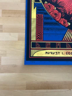 Dead & Company - 2024 Drew Findley Poster Las Vegas, Nevada Sphere Gold FOIL -Art Poster Store 9C3B12C3 183F 4BD4 A508 1C7B3895A425 scaled
