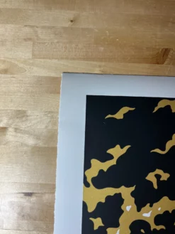 Fire In The Night (GOLD) - 2025 Cleon Peterson Art Print -Art Poster Store A5FA8473 DFAF 48C2 944D 6E1614357B78 scaled