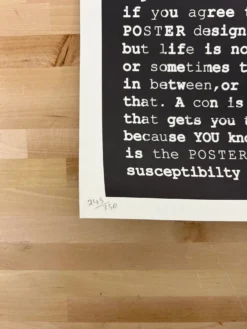 This Is A Poster - 2006 Shepard Fairey Poster Obey Art Print -Art Poster Store ADE83637 604E 46D1 B9A6 EAA7F847D1CC scaled