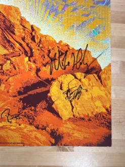 Papadosio - 2019 Hi-Line Poster Red Rocks Morrison, CO FOIL -Art Poster Store BA6155D6 095B 445C 840A 9AD32C39537E