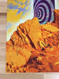 Papadosio - 2019 Hi-Line Poster Red Rocks Morrison, CO FOIL -Art Poster Store C93BC786 F1DE 4391 B30F CBEDB8FF898A