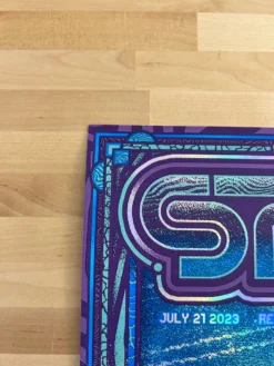 STS9 - 2023 Kory McGeehan Poster Morrison, CO 7/21 Red Rocks Amphitheatre FOIL -Art Poster Store DE7A1638 807B 47C2 9C9F 2CF7E176B590 scaled