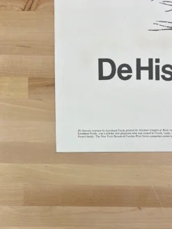 De Historia Stirpium, Basle, 1542 - Heinrich Fullmaurer 1971 Print Vintage New York Botanical Garden -Art Poster Store DF501CCE 975C 4D67 A823 0A049F81766F