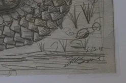 The Enormous Crocodile - 2015 Zeb Love Original Sketch Drawing -Art Poster Store DSC00575