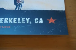 Willie Nelson - 2015 Zeb Love Poster Print Allison Krauss Berkeley GA -Art Poster Store DSC01400