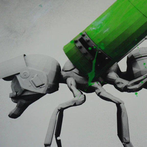 Palynology - Ludo 2016 Screen Printed Poster Signed/numbered Hand Finished 1 Palynology - Ludo 2016 Screen Printed Poster Signed/numbered Hand Finished