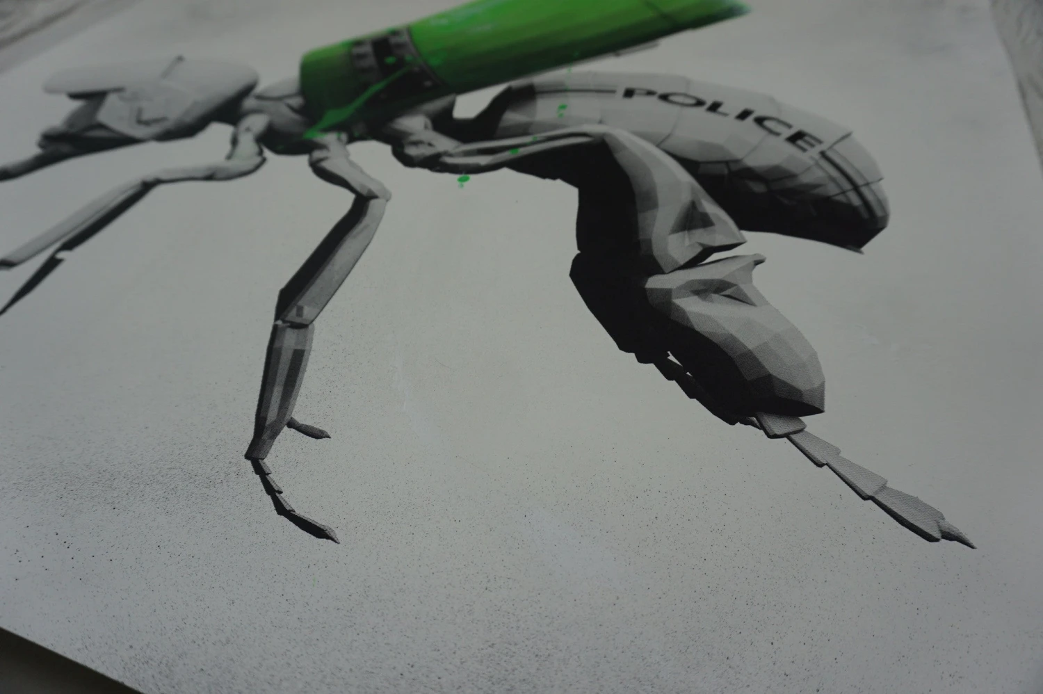 Palynology - Ludo 2016 Screen Printed Poster Signed/numbered Hand Finished 8 Palynology - Ludo 2016 Screen Printed Poster Signed/numbered Hand Finished - Image 8