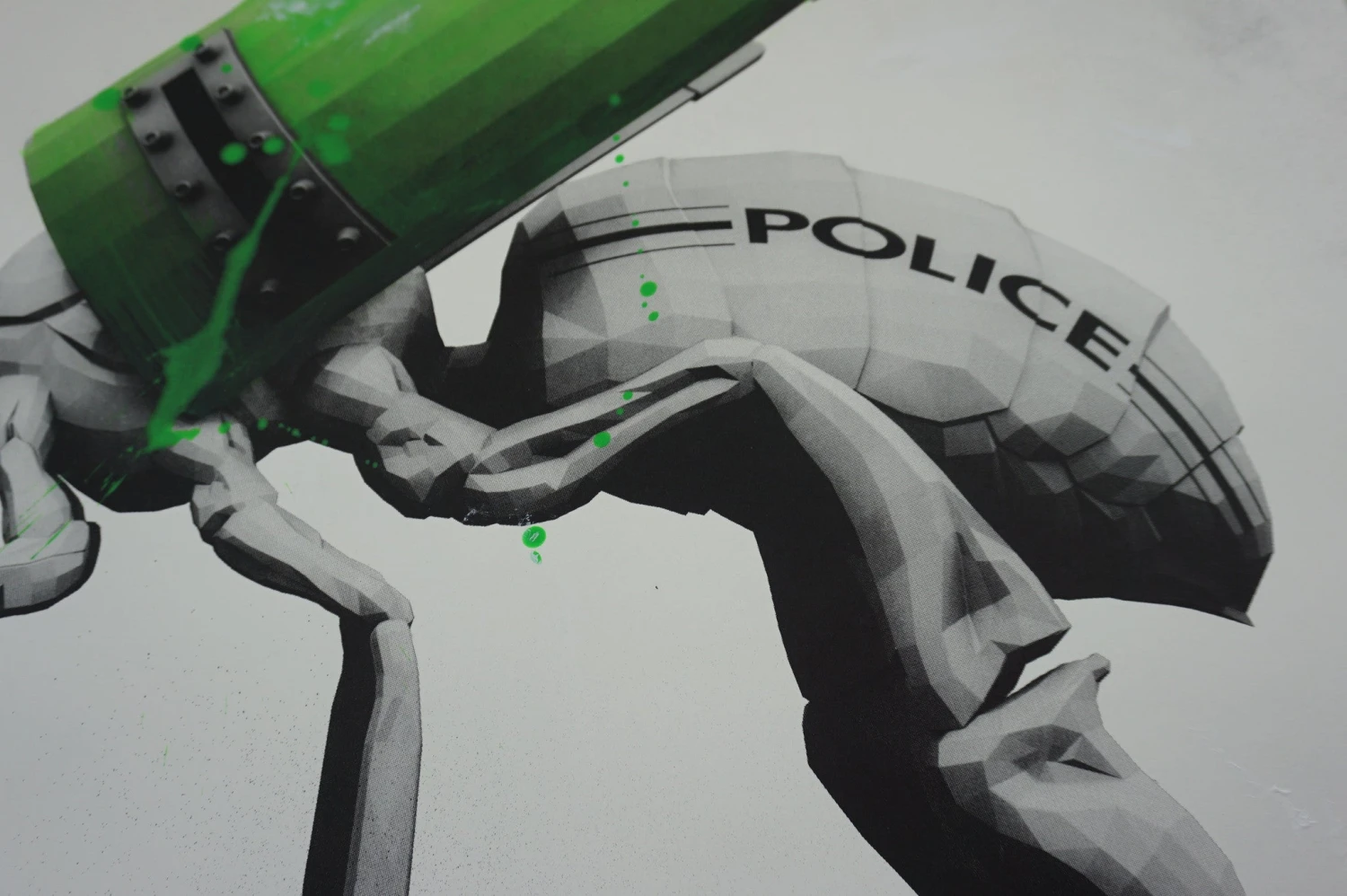 Palynology - Ludo 2016 Screen Printed Poster Signed/numbered Hand Finished 9 Palynology - Ludo 2016 Screen Printed Poster Signed/numbered Hand Finished - Image 9