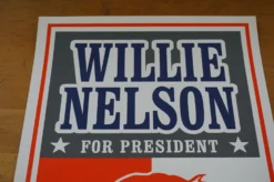 Willie Nelson - 2008 Uncle Charlie Poster Houston TX HOB -Art Poster Store DSC02429