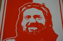 Willie Nelson - 2008 Uncle Charlie Poster Houston TX HOB -Art Poster Store DSC02430