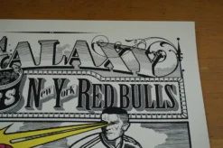 LA Galaxy Vs. New York Red Bulls - 2014 Poster Ames Brothers -Art Poster Store DSC02438