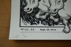 LA Galaxy Vs. New York Red Bulls - 2014 Poster Ames Brothers -Art Poster Store DSC02440