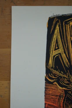 Apocalypse Cow - 2009 Dan Grzeca Poster Chicago, IL Three Floyds -Art Poster Store DSC03585