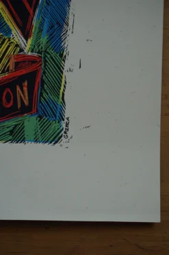 Apocalypse Cow - 2009 Dan Grzeca Poster Chicago, IL Three Floyds -Art Poster Store DSC03587