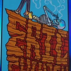 Eric Church - 2016 Jim Mazza Poster Red Rocks Morrison, CO FOIL 8/10