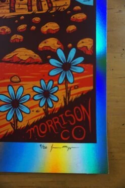 Eric Church - 2016 Jim Mazza Poster Red Rocks Morrison, CO FOIL 8/9 -Art Poster Store DSC04468