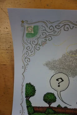 On The Mound - 2016 Marq Spusta Poster Blue Sky Ed With Card 11 On The Mound - 2016 Marq Spusta Poster Blue Sky Ed With Card -Art Poster Store DSC05099