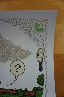 On The Mound - 2016 Marq Spusta Poster Blue Sky Ed With Card 12 On The Mound - 2016 Marq Spusta Poster Blue Sky Ed With Card -Art Poster Store DSC05100