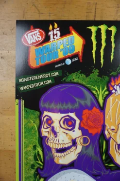 Vans Warped Tour - 2015 Poster Monster Energy Skateboarding -Art Poster Store DSC05350