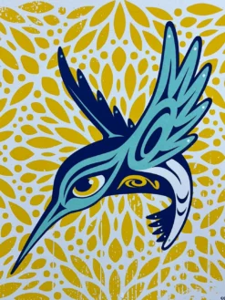 Hummingbird - Louie Gong Poster Art Print