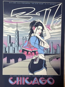 311 - 2022 Bryan Zellner Poster Chicago, IL House Of Blues