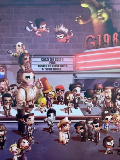 Crazy 4 Cult 2 - Andrew Wilson Art Print Los Angeles, CA Gallery 1988