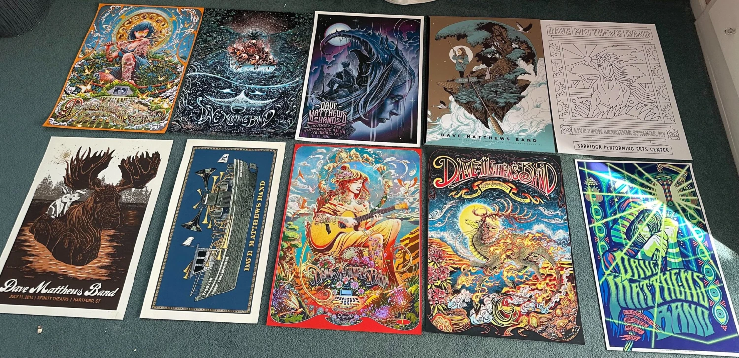 Front Page -Art Poster Store dave matthews band concert poste scaled