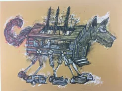 Ramblin - 2009 Dan Grzeca Poster Art Print