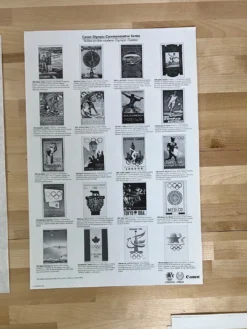 Canon Olympic Commemorative Series 1984 - Poster 1928 Amsterdam -Art Poster Store image 00754b58 37e1 4a97 9d8d a417040ab229