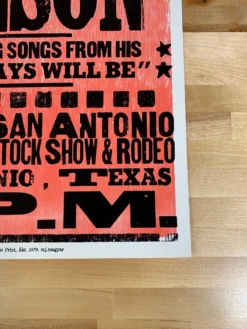 Willie Nelson - 2005 Franks Brothers Poster San Antonio, Texas -Art Poster Store image 014575fc 11da 47cb 84e4 60107e1715da scaled