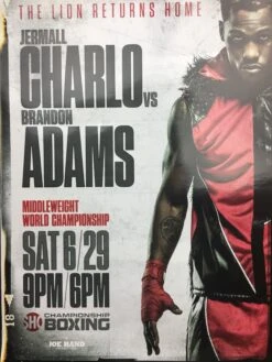 Boxing - 2019 Poster Charlos Vs Adams
