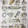 Essential Tools In Baking - 2012 Dan Grzeca Poster Art Print