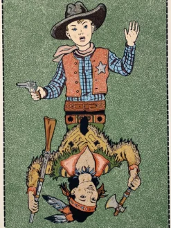 Cowboy And Indian - Fugscreens Studios Poster Art Print