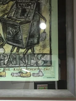 Alabama Shakes - 2012 Dan Grzeca Poster Chicago, IL Riviera Theatre FRAMED -Art Poster Store image 05ab3b09 2bca 4322 b94e 888f5c0618d7