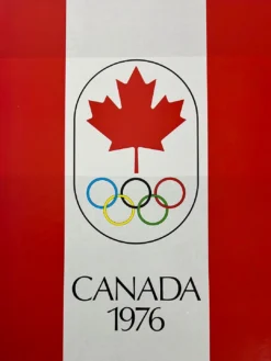 Canon Olympic Commemorative Series 1984 - Poster 1976 Canada