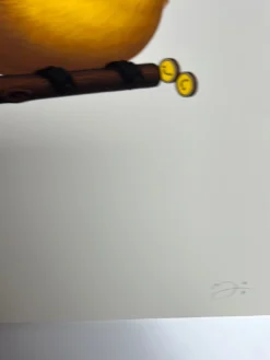 Fat Bird - 2019 Mike Mitchell Poster Wire-tailed Manakin Variant -Art Poster Store image 07f9195f d776 4eb5 a26e f7a5c096fef3