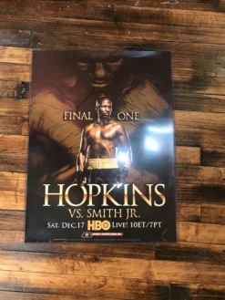 Boxing Poster Hopkins Vs. Smith Jr. HBO PPV Poster -Art Poster Store image 083b035c f081 4ef8 ba5e 8e8e2ba33cc4 scaled