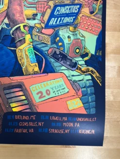 Trey Anastasio Band X Goose - 2022 Dave Kloc Poster Fall Tour FOIL -Art Poster Store image 08e4bd7d 2c98 4ef2 8328 82bdf78aefd1